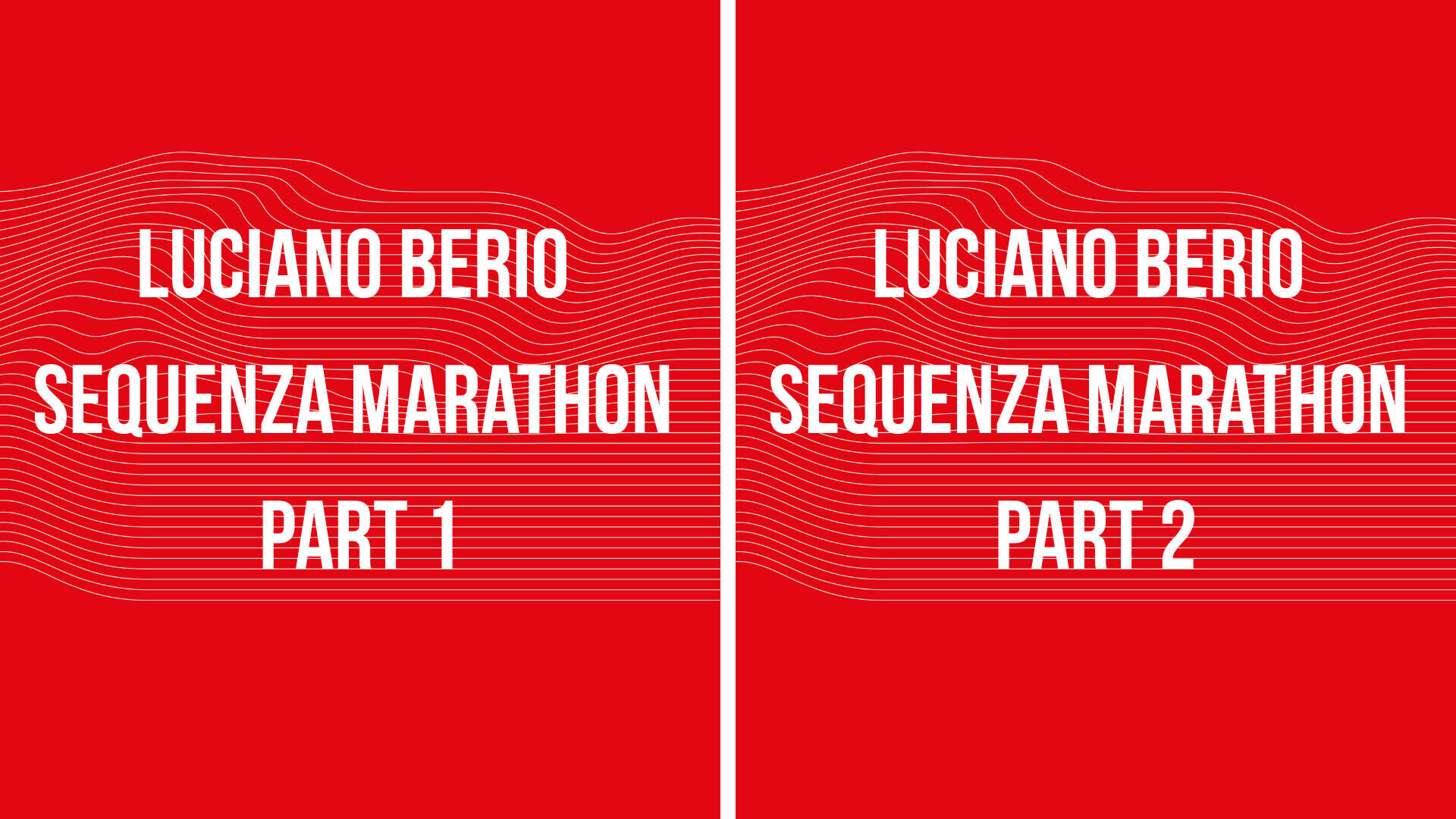 COMBITICKET | Luciano Berio Sequenza Marathon Part 1 & Part 2