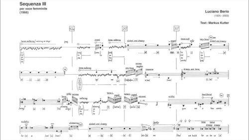 Luciano Berio Sequenza Marathon Part 1